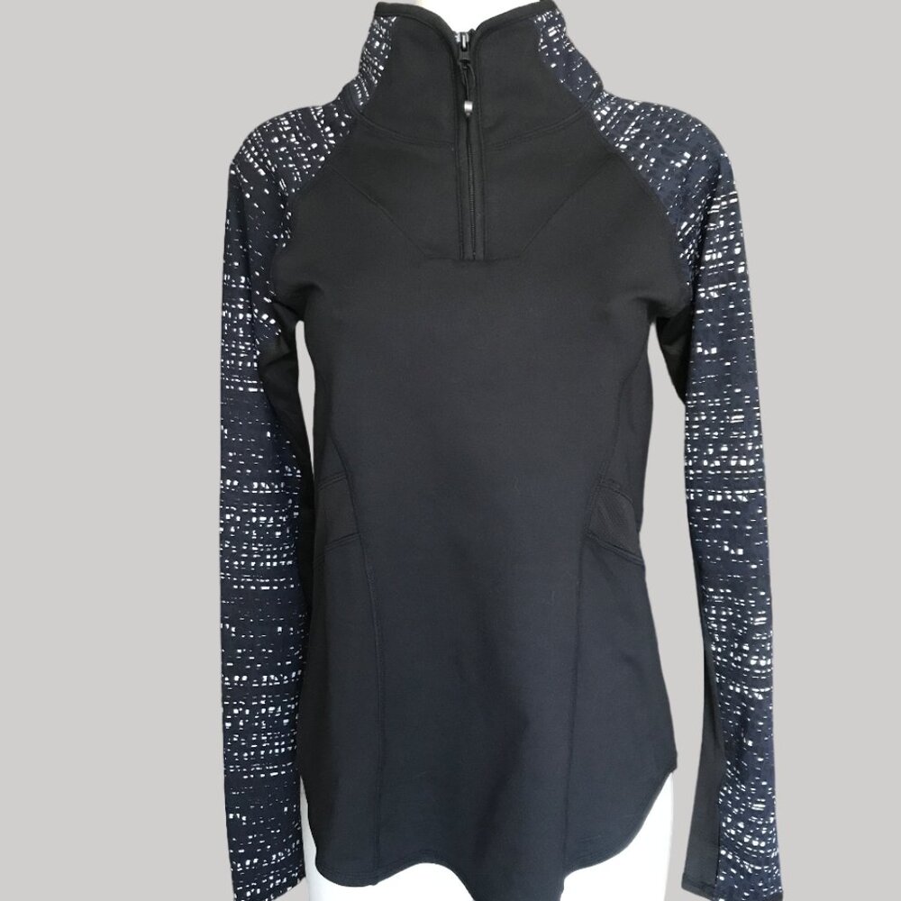 Threats 4 Thought size L Athletic Top Long Sleeve 1/4 zip Pullover